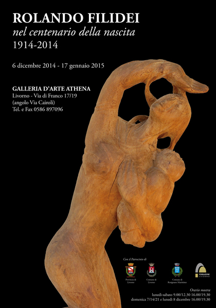 Rolando Filidei in mostra alla Galleria Athena di Livorno